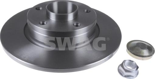 Swag 60 92 8151 - Тормозной диск autosila-amz.com