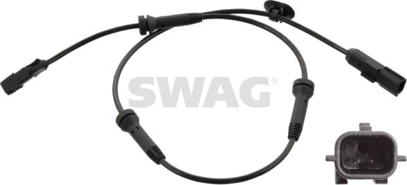 Swag 60 10 2475 - Датчик ABS, частота вращения колеса autosila-amz.com
