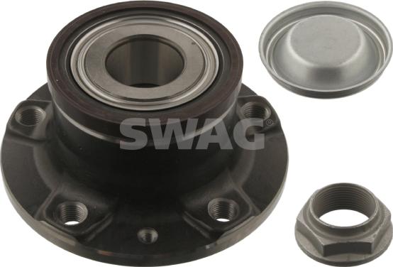 Swag 62 94 0016 - Комплект подшипника ступицы колеса ! \05> PEUGEOT 407 (6C) 2.0, 2.2, 2.7, 3.0 autosila-amz.com