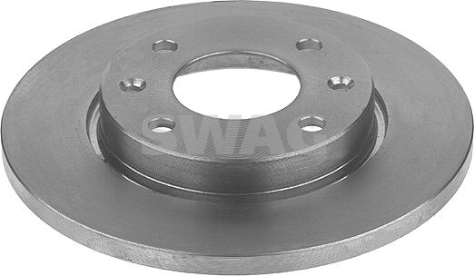 Swag 62 91 1105 - Тормозной диск autosila-amz.com