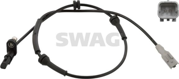 Swag 62 10 7283 - Датчик ABS, частота вращения колеса autosila-amz.com