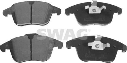 Swag 15 11 6380 - Тормозные колодки, дисковые, комплект autosila-amz.com