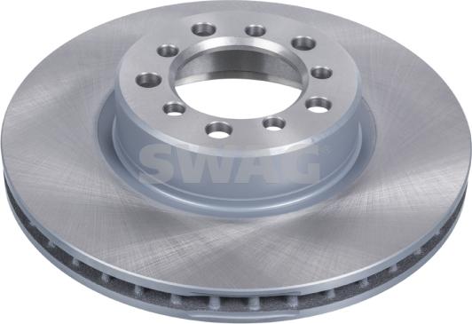 Swag 10 90 6857 - Тормозной диск autosila-amz.com