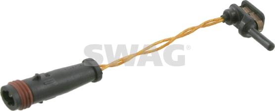 Swag 10 91 9186 - Сигнализатор, износ тормозных колодок autosila-amz.com