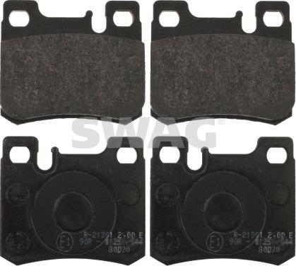 Swag 10 91 6737 - Brake Pad Set autosila-amz.com