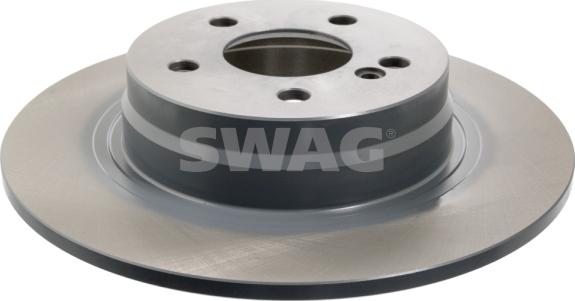 Swag 10 93 0555 - Тормозной диск autosila-amz.com