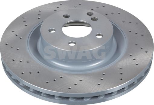 Swag 10 92 6406 - Тормозной диск autosila-amz.com