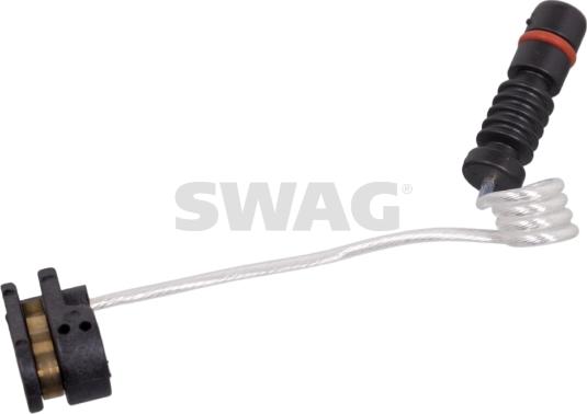 Swag 10 92 8166 - Сигнализатор, износ тормозных колодок autosila-amz.com