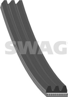 Swag 50 92 8742 - Поликлиновой ремень autosila-amz.com