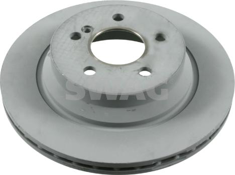 Swag 10 92 2162 - Тормозной диск autosila-amz.com