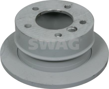 Swag 10 92 2860 - Тормозной диск autosila-amz.com