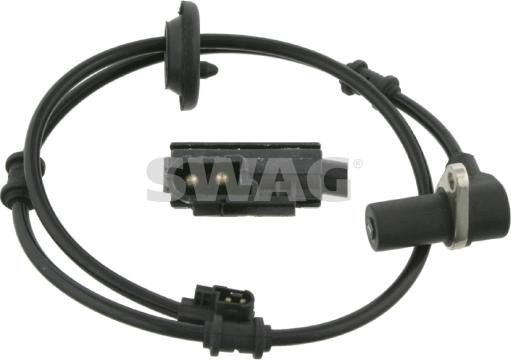 Swag 10 92 7858 - Датчик ABS, частота вращения колеса autosila-amz.com