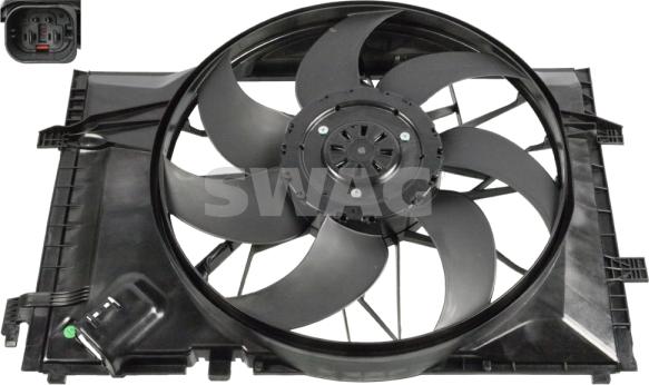 Swag 10 10 7457 - Вентилятор, охлаждение двигателя autosila-amz.com