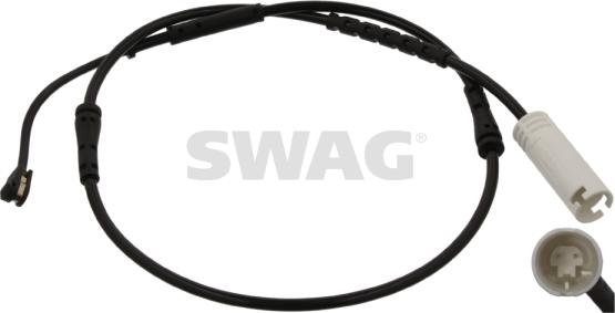 Swag 11 93 6570 - Сигнализатор, износ тормозных колодок autosila-amz.com