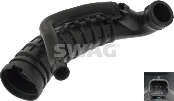 Swag 11 10 0412 - Рукав воздухозаборника, воздушный фильтр autosila-amz.com