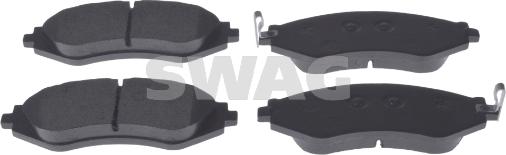 Swag 89 91 6510 - Тормозные колодки, дисковые, комплект autosila-amz.com