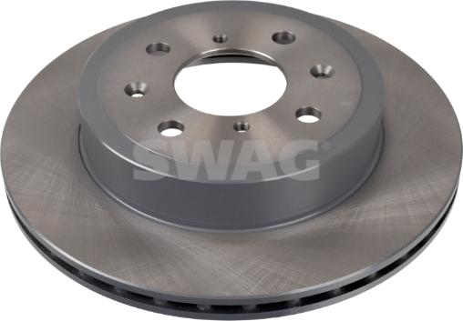 Swag 84 92 8160 - Тормозной диск autosila-amz.com