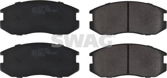 Swag 80 91 6325 - Тормозные колодки, дисковые, комплект autosila-amz.com