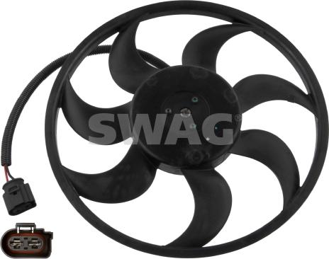 Swag 30 94 0636 - Вентилятор, охлаждение двигателя autosila-amz.com