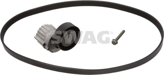 Swag 30 94 0308 - Комплект приводного ремня поликлинового!t4010310000 \VW-Audi autosila-amz.com