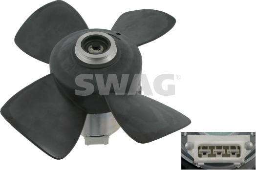 Swag 30 90 6995 - Вентилятор, охлаждение двигателя autosila-amz.com