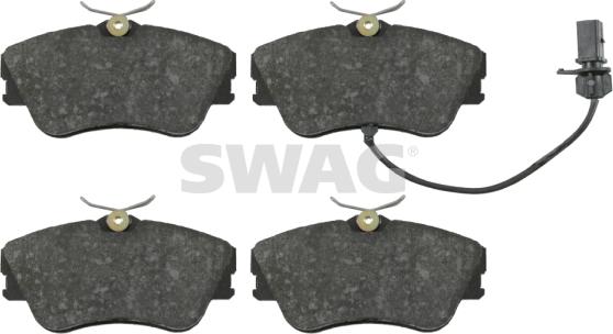 Swag 30 91 6449 - Тормозные колодки, дисковые, комплект autosila-amz.com
