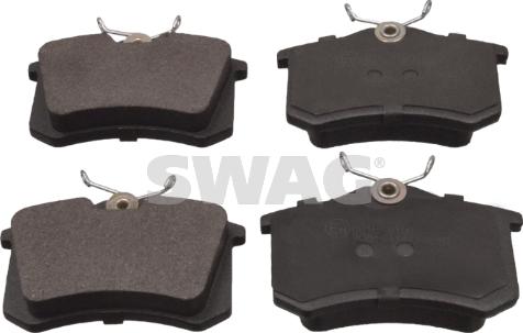 Swag 30 91 6488 - Тормозные колодки, дисковые, комплект autosila-amz.com