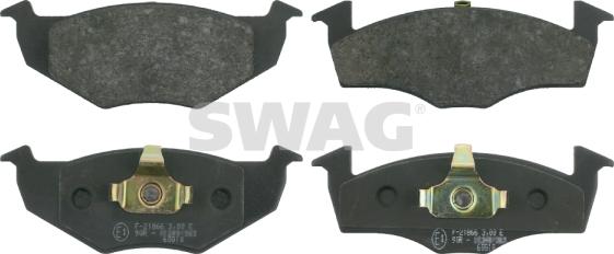 Swag 30 91 6006 - Тормозные колодки, дисковые, комплект autosila-amz.com