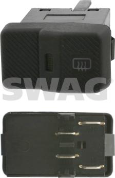 Swag 30 91 7002 - Выключатель, обогреватель заднего стекла autosila-amz.com