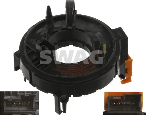 Swag 30 93 4702 - Кольцо контактное подушки безопасности AUDI: A3 1.6/1.8/1.8 T/1.8 T quattro/1.9 TDI/1.9 TDI quattro/ autosila-amz.com