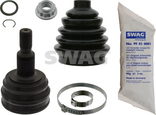 Swag 30 93 3252 - Шарнирный комплект, ШРУС, приводной вал autosila-amz.com
