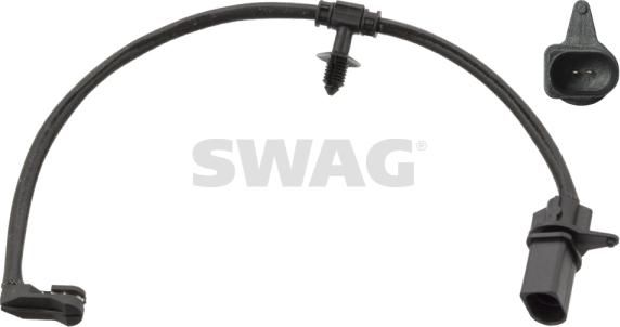 Swag 30 10 4920 - Сигнализатор, износ тормозных колодок autosila-amz.com