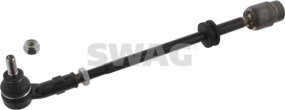 Swag 30 72 0034 - тяга рулевая с наконечником левая! без г/у\ VW Golf all 84-92 autosila-amz.com