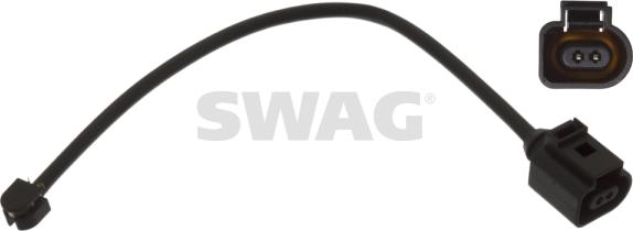 Swag 38 94 4552 - Сигнализатор, износ тормозных колодок autosila-amz.com