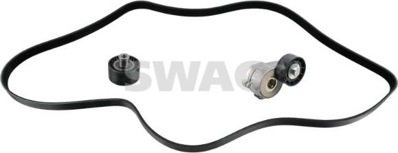 Swag 33 10 9029 - Поликлиновый ременный комплект autosila-amz.com