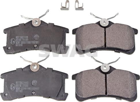 Swag 33 10 5447 - Brake Pad Set autosila-amz.com