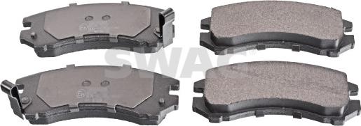Swag 33 10 5081 - Тормозные колодки, дисковые, комплект autosila-amz.com