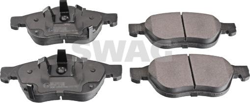 Swag 33 10 5206 - Тормозные колодки, дисковые, комплект autosila-amz.com