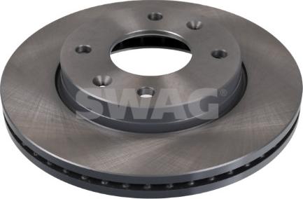 Swag 33 10 6582 - Тормозной диск autosila-amz.com