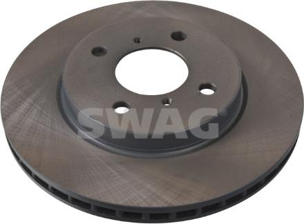 Swag 33 10 6379 - Тормозной диск autosila-amz.com