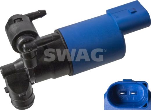 Swag 33 10 0033 - Водяной насос, система очистки фар autosila-amz.com
