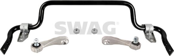 Swag 33 10 0893 - Стабилизатор, ходовая часть autosila-amz.com