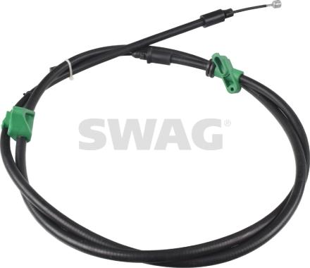 Swag 33 10 0321 - Тросик, cтояночный тормоз autosila-amz.com
