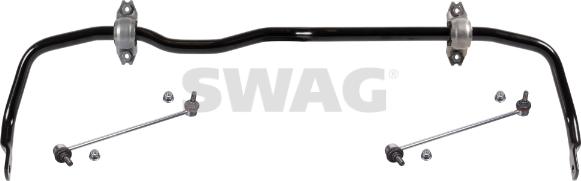 Swag 33 10 0735 - Стабилизатор, ходовая часть autosila-amz.com