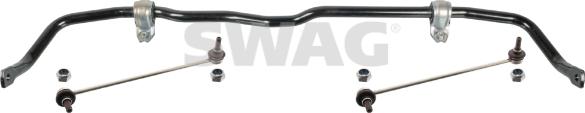Swag 33 10 0733 - Стабилизатор, ходовая часть autosila-amz.com