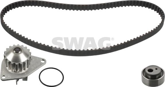 Swag 33 10 1642 - Водяной насос + комплект зубчатого ремня ГРМ autosila-amz.com