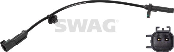 Swag 33 10 1156 - Датчик ABS, частота вращения колеса autosila-amz.com