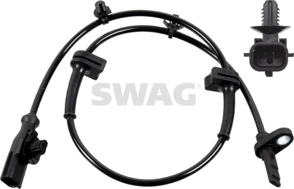 Swag 33 10 3771 - Датчик ABS, частота вращения колеса autosila-amz.com