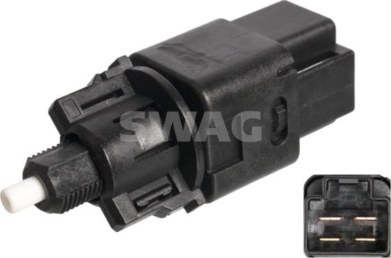 Swag 33 10 2457 - Выключатель фонаря сигнала торможения autosila-amz.com