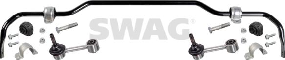 Swag 33 10 2587 - Стабилизатор, ходовая часть autosila-amz.com